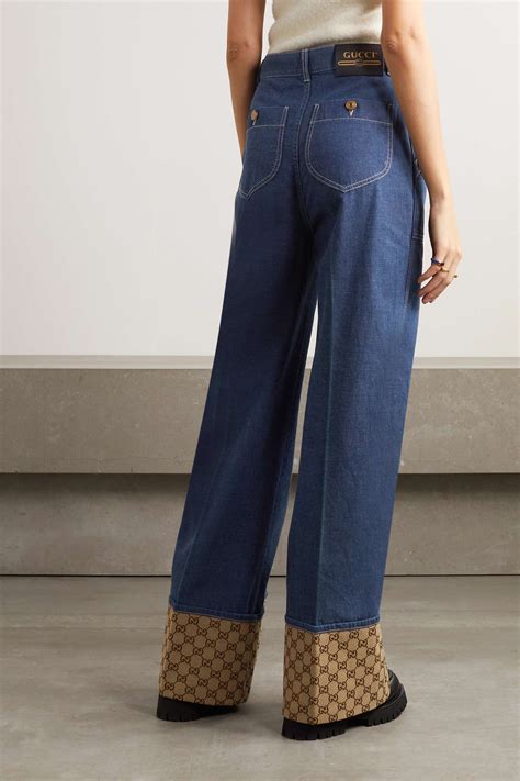 pantaloni gucci d'urso|gucci jeans net a porter.